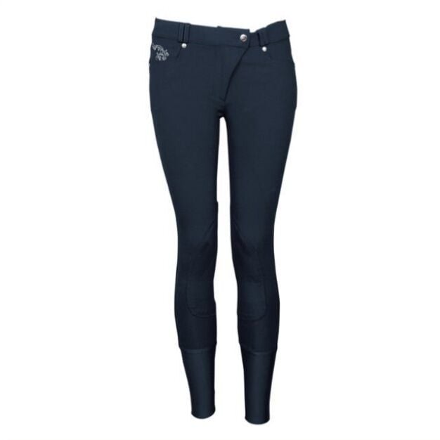 Flora Lacivert Kadın Binici Pantolonu (Lacivert)