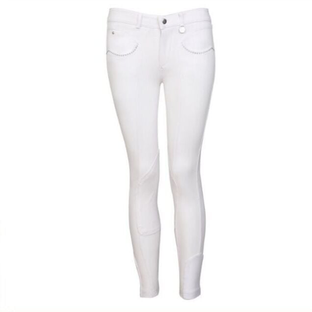 İris Kadın Binici Pantolonu (Beyaz)