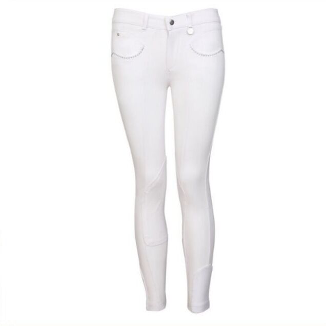 İris Kadın Binici Pantolonu (Beyaz)