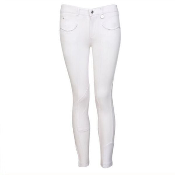 İris Kadın Binici Pantolonu (Beyaz)