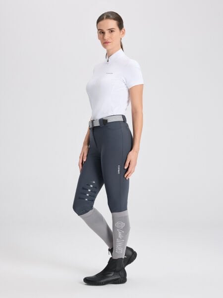 ENZA WHITE KADIN KISA KOL YARIŞMA POLO