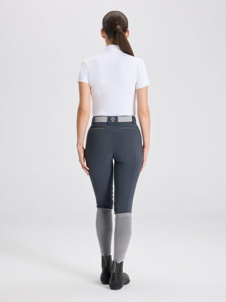 ENZA WHITE KADIN KISA KOL YARIŞMA POLO