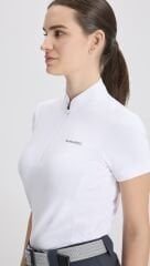 ENZA WHITE KADIN KISA KOL YARIŞMA POLO