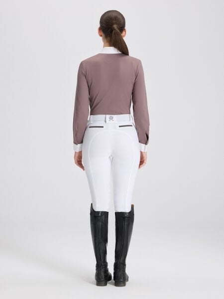 MARCELA MINK/WHITE KADIN ÖN PANELLİ YARIŞMA GÖMLEĞİ