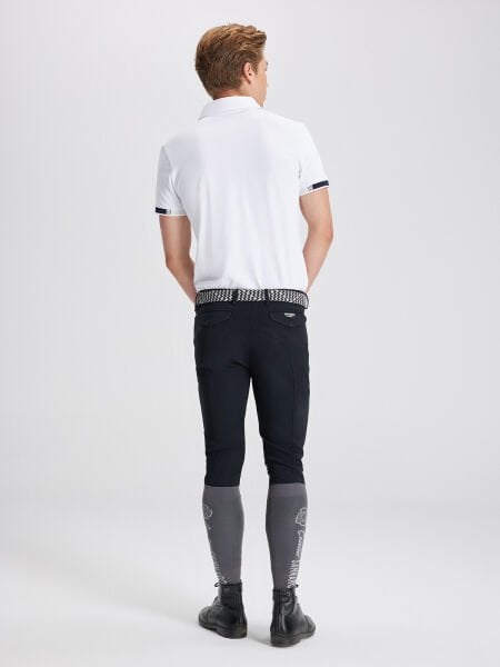 ENZO WHITE ERKEK KISA KOL YARIŞMA POLO