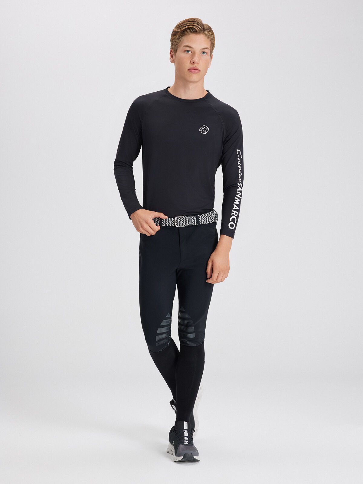 COPENHAGEN BLACK ERKEK UZUN KOL T-SHIRT