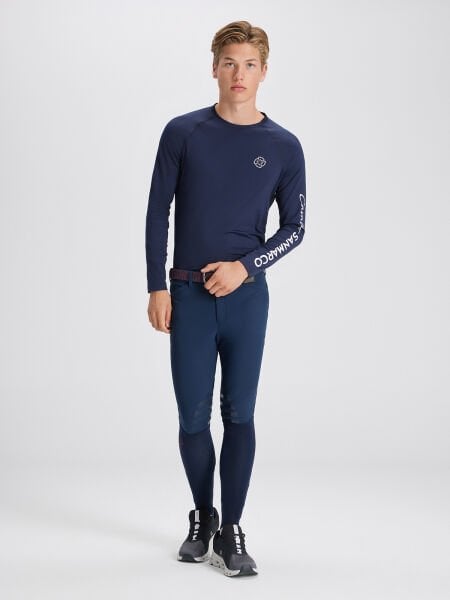 COPENHAGEN NAVY ERKEK UZUN KOL T-SHIRT