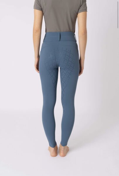 Tam silikon süslemeli ve yüksek belli Sophie kadın pantolon