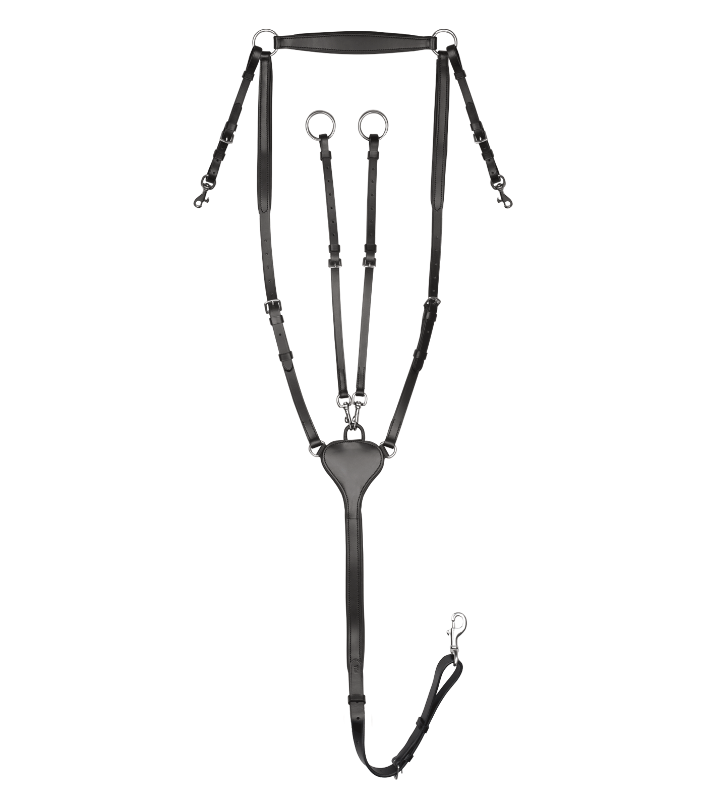 Waldhausen X-Line Deri Göğüslük (Siyah)
