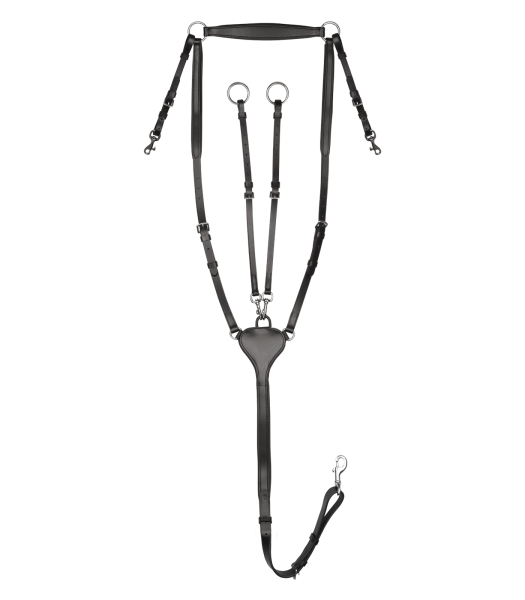 Waldhausen X-Line Deri Göğüslük (Siyah)