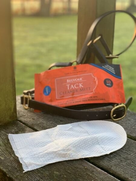 BELVOIR TACK CLEANER MITT (10 MITTS)