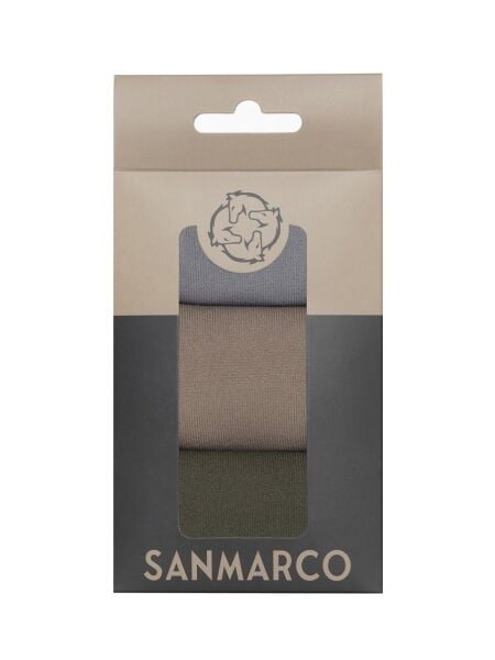 Cavalier San Marco Kadın Binicilik Çorabı 3'lü Paket (Açık Gri-Bej-Yeşil)